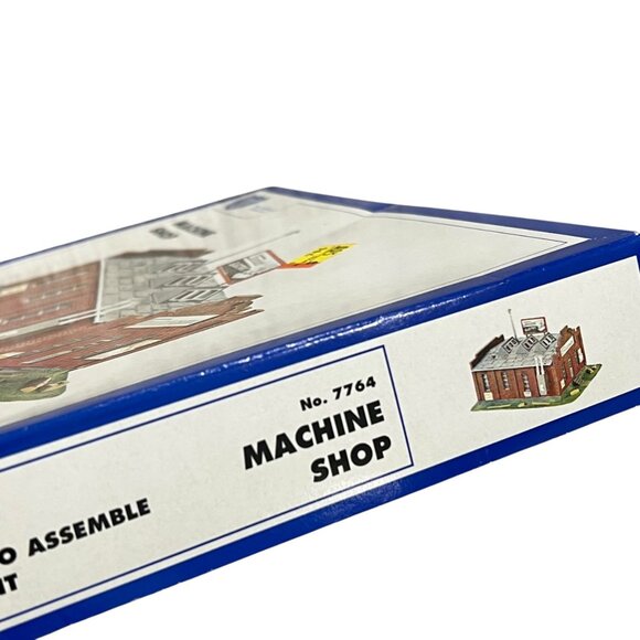 IHC HO Scale Machine Shop Model Kit No. 7764 Unassembled Building Set For Railr - Picture 4 of 4